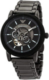 Emporio Armani Men's Automatic Gunmetal-Tone Stainless Steel Watch AR60010