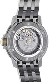 Tissot Analogue Classic Silver Strap Men's Wrist Watches - T120.407.22.051.00, T1204072205100, Silver, bracelet