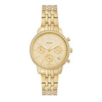 Fossil Stainless Steel Neutra Analog Gold Dial Women's Watch-Es5219