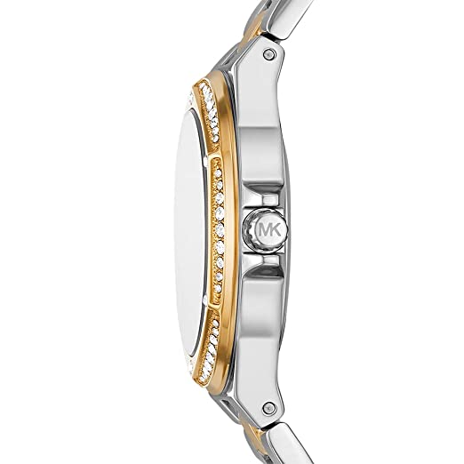 Michael Kors Lennox Analog Gold Dial Women's Watch-MK6988