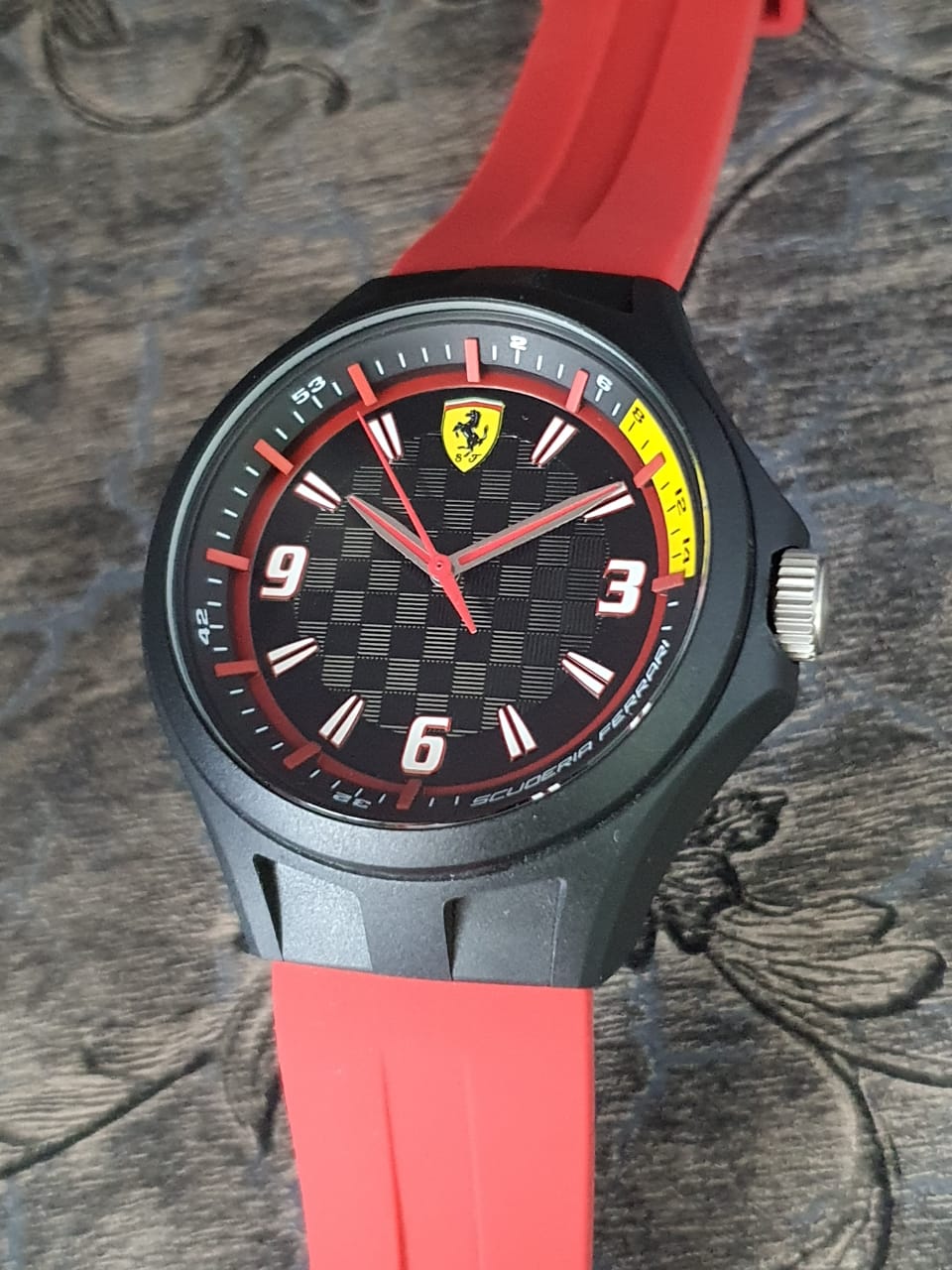 Quarzuhr Analoge Armbanduhr Herren FERRARI Herren-Armbanduhr XL