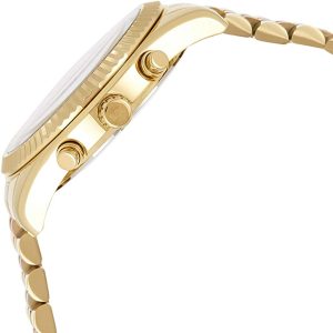 Michael Kors Women’s Quartz Stainless Steel Rose Gold Dial 45mm Watch MK6473 Main Image