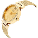 Guess Stainless Steel Analog Gold Dial Women Watch - W0638L2, Gold Band