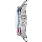 Emporio Armani Stainless Steel Analog Blue Dial Men Watch-Ar11590, Silver Band
