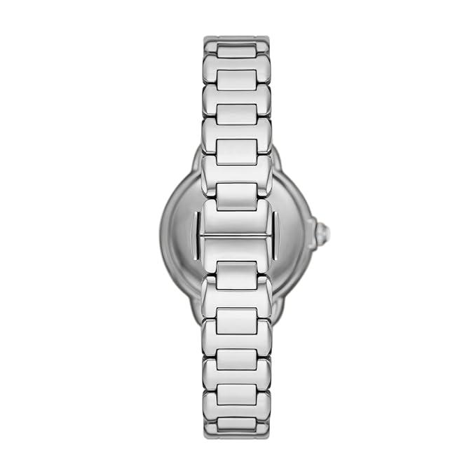 Emporio Armani Stainless Steel Analog Silver Dial Women's Watch-Ar11632, Band Color:Silver
