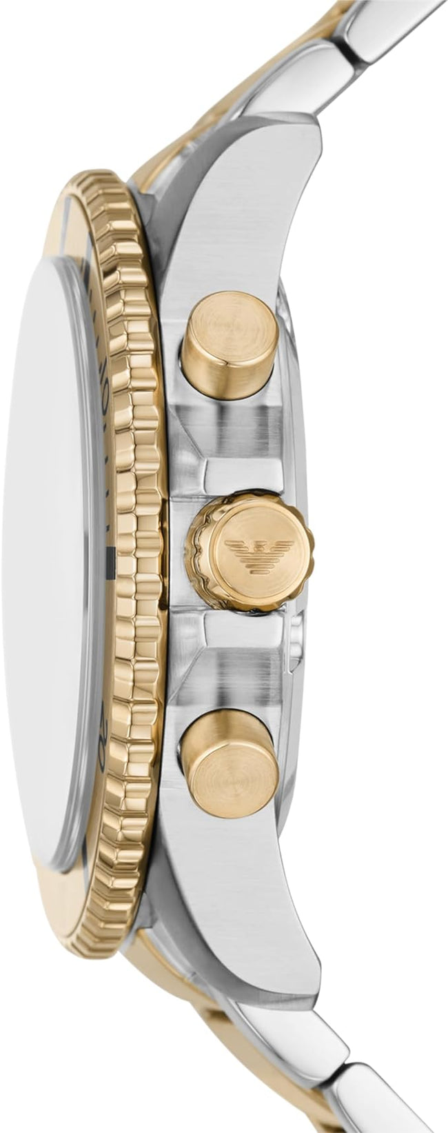 Emporio Armani Men’s Quartz Two-tone Stainless Steel Green Dial 43mm Watch AR11586 Main Image