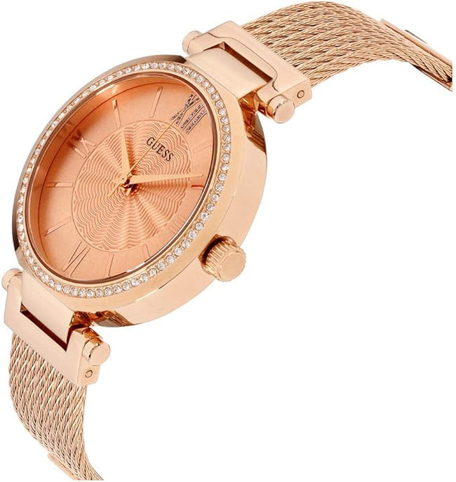 Guess Womens Analogue Watch Soho with Stainless Steel Strap Main Image