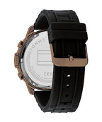 TommyHilfigerMen Luca Round Black Dial Men's Watch 1710491