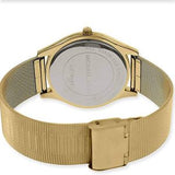 Michael Kors Women’s Quartz Gold Stainless Steel Champagne Dial 43mm Watch MK3282