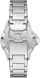 Emporio Armani Men's Dive-Inspired Sports Watch with Stainless Steel, Ceramic, or Silicone Band