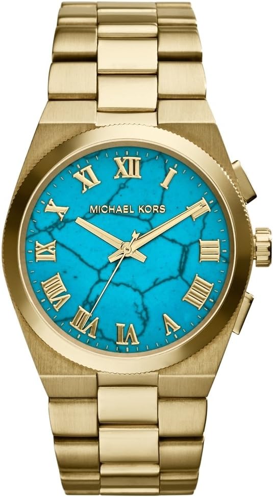 Michael Kors Womens Quartz Watch, Analog Display and Stainless Steel Strap Hover Image