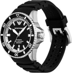 Emporio Armani Men's Analog Automatic Watch with Stainless Steel Strap AR60076