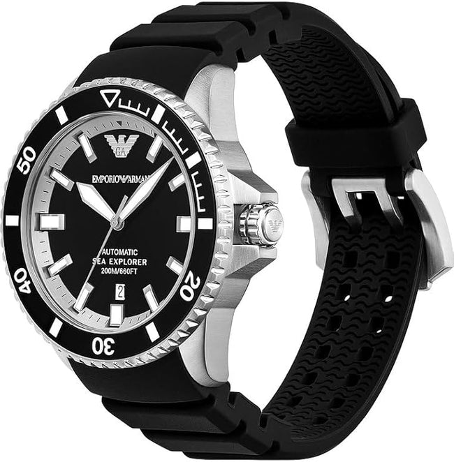 Emporio Armani Men's Analog Automatic Watch with Stainless Steel Strap AR60076 Main Image