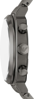 Emporio Men's Chronograph Gunmetal Stainless Steel Watch (Model: AR11689)