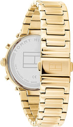Tommy Hilfiger Analogue Multifunction Quartz Watch for women with Gold colored Stainless Steel bracelet - 1782490
