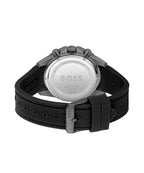 Hugo Boss Admiral Silicone Analog Men's Watch-1513967 (Green Dial Black Colored Strap)
