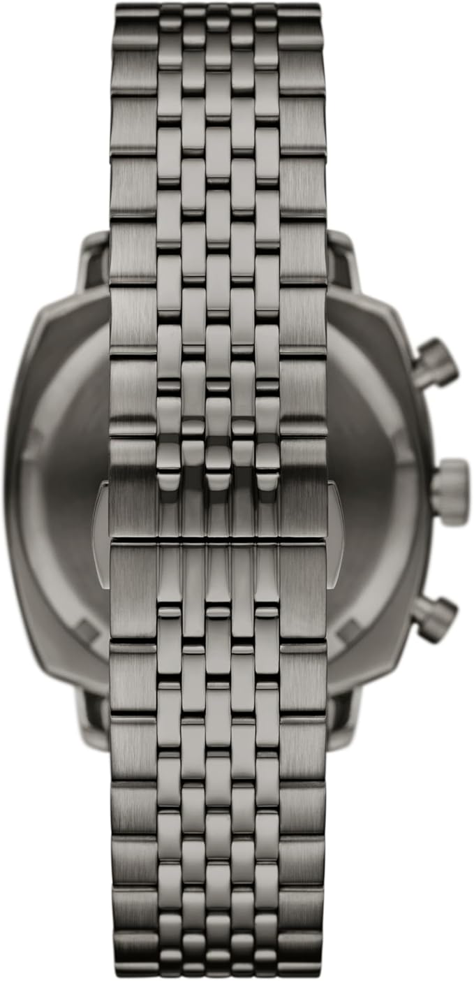 Emporio Men's Chronograph Gunmetal Stainless Steel Watch (Model: AR11689)