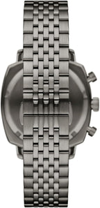 Emporio Men's Chronograph Gunmetal Stainless Steel Watch (Model: AR11689)