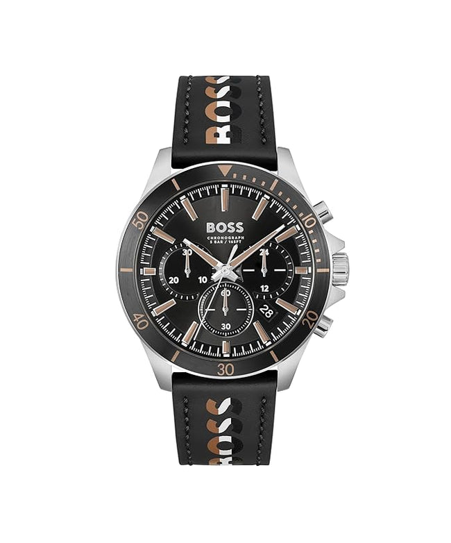 BOSS Troper Chronograph Black Round Dial Men's Watch - 1514121 Hover Image