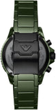 Emporio Armani Men's Dive-Inspired Sports Watch with Stainless Steel, Ceramic, or Silicone Band