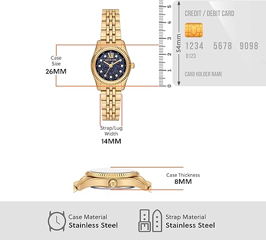 Michael Kors Lexington Gold Watch MK4802