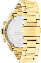 Tommy Hilfiger Lars Gold Stainless Steel Gold Dial Chronograph Quartz Watch for Gents - 1792060