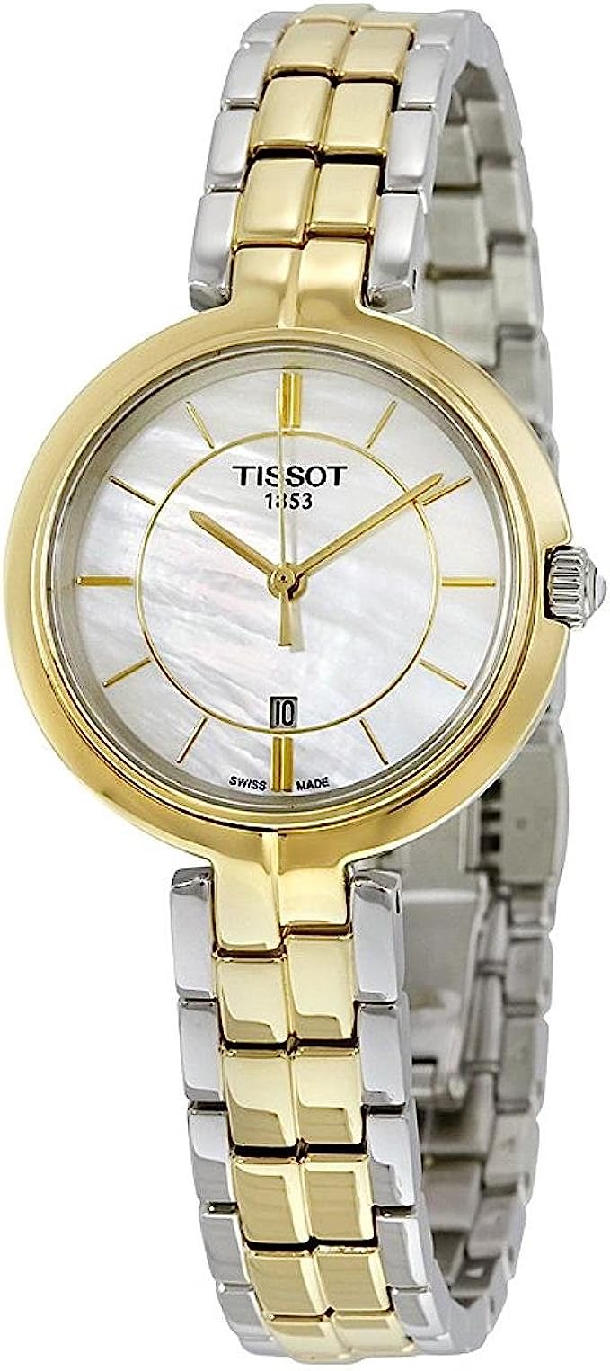 Tissot Flamingo Mother of Pearl Dial Ladies Watch T094.210.22.111.01