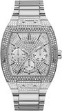 GUESS 43x51MM Crystal Accented Watch