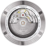 Tissot Analogue Classic Silver Strap Men's Wrist Watches - T120.407.22.051.00, T1204072205100, Silver, bracelet