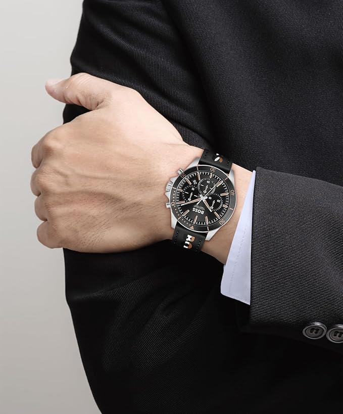 BOSS Troper Chronograph Black Round Dial Men's Watch - 1514121