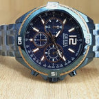 Guess Men’s Quartz Blue Stainless Steel Blue Dial 47mm Watch W1258G3
