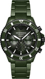 Emporio Armani Men's Dive-Inspired Sports Watch with Stainless Steel, Ceramic, or Silicone Band
