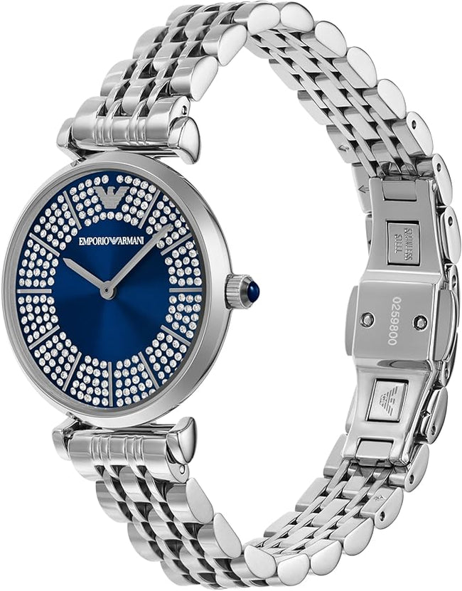 Emporio Armani Women's Dress Watch with Stainless Steel Band Main Image