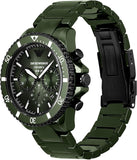 Emporio Armani Men's Dive-Inspired Sports Watch with Stainless Steel, Ceramic, or Silicone Band
