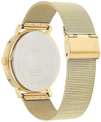 GUESS Men's Analog Watch with Stainless Steel Strap, Gold, 24 (Model: GW0049G1)
