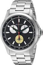 Gucci Swiss Quartz Stainless Steel Dress Silver-Toned Men's Watch(Model: YA126267)