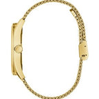 Guess Men’s Quartz Gold Stainless Steel Gold Dial 42mm Watch GW0368G2