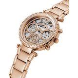 Guess Women’s Quartz Rose Gold Stainless Steel Rose Gold Dial 37mm Watch GW0403L3