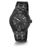 GUESS Mens Black Analog Watch
