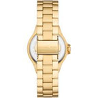 Michael Kors Mini-Lennox Three-Hand Gold-Tone Stainless Steel Watch MK7278