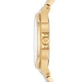 Michael Kors Mini-Lennox Three-Hand Gold-Tone Stainless Steel Watch MK7278