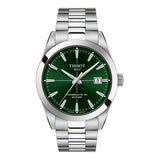 Tissot T127.407.11.091.01 Gentleman Powermatic 80 Silicum Metal Band Men Watch