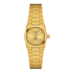 PRX Quartz Champagne Dial Yellow Gold PVD Steel Women's Watch T137.010.33.021.00