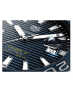 Tag Heuer Mens Aquaracer Silver Stainless Steel Case Automatic Blue Dial Silver Stainless Steel Bracelet Watch WAY201B.BA0927