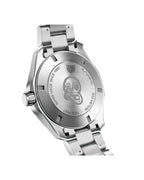 Tag Heuer Mens Aquaracer Silver Stainless Steel Case Automatic Blue Dial Silver Stainless Steel Bracelet Watch WAY201B.BA0927