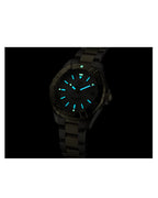 Tag Heuer Aquaracer Two-tone Stainless Steel White Mother of Pearl Dial Quartz Watch for Ladies- WBD1320.BB0320