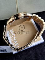Michael Kors Men’s Quartz Stainless Steel Black Dial 45mm Watch MK8286