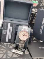 Tag Heuer Carrera Men’s Automatic Swiss Made Silver Stainless Steel Silver Dial 41mm Watch WAR201B.BA0723 WAR2018.BA0723