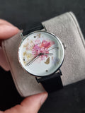 TED Baker Ladies Watch Black Leather Strap