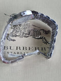 Burberry Men’s Stainless Steel Swiss Made Black Dial 38mm Watch BU9001